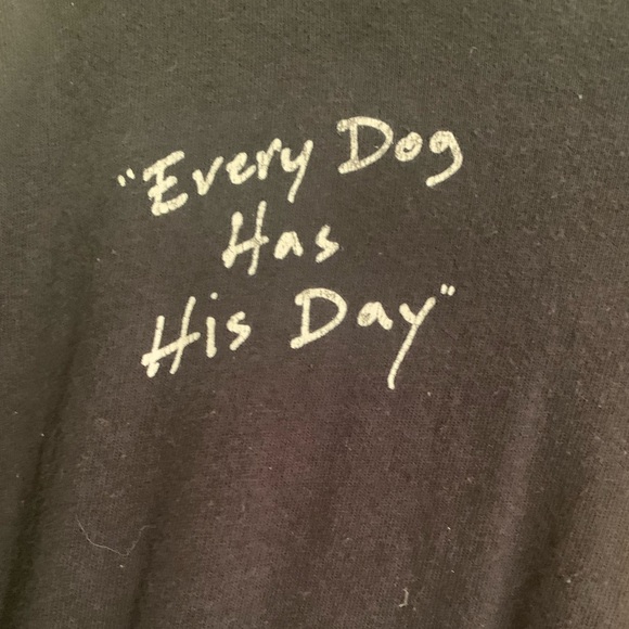 Scarface Long Sleeve Tee Size M Robert Deniro “Every Dog Has It’s Day” - Picture 4 of 9